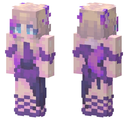 Midnight Wolf Minecraft skin