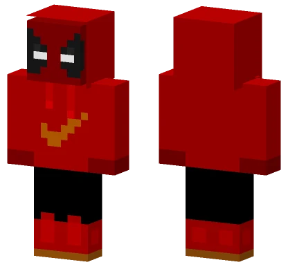 Mikl Deadpool Mask Minecraft skin