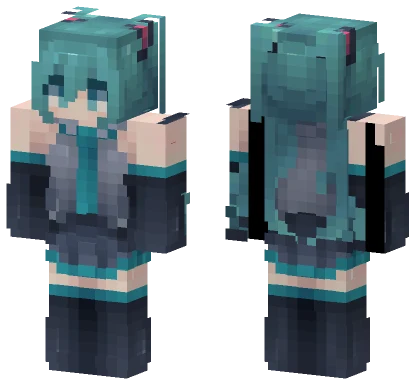Miku Minecraft skin