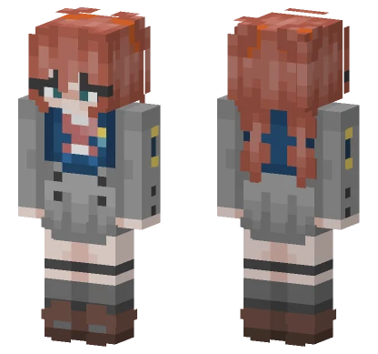 Miku Hatsune Minecraft skin