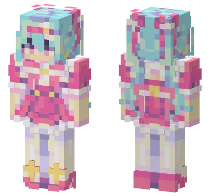 Miku Hatsune Minecraft skin