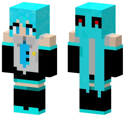 Miku Hatsune Minecraft skin