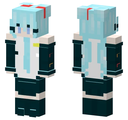 Miku Hatsune Minecraft skin