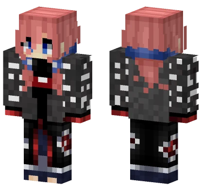 Miku Supreme Akatsuki Minecraft skin