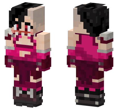 Mileena Minecraft skin
