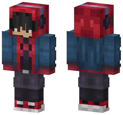 Miles Morales Base Minecraft skin