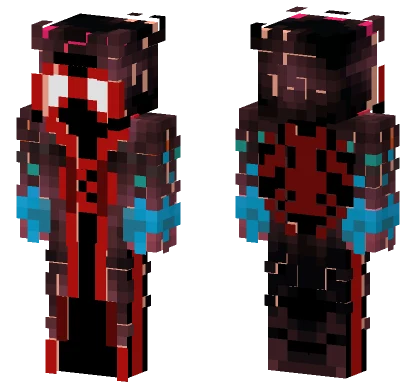 Miles Morales Mage Minecraft skin