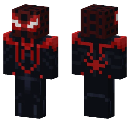 Miles Morales Skin Minecraft skin