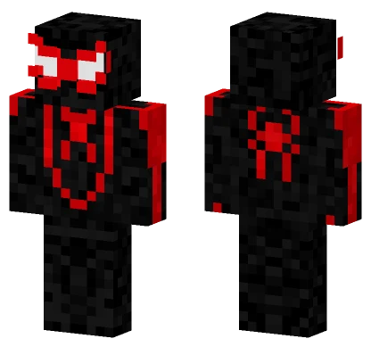 Miles Morales Skin Minecraft skin