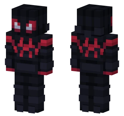 Miles Morales Skin Minecraft skin