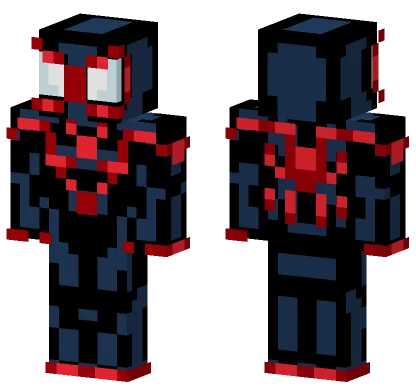 Miles Morales Spider-Man Minecraft skin