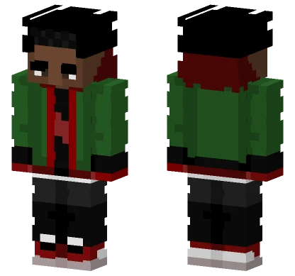 Miles Morales Spider-Man Minecraft skin