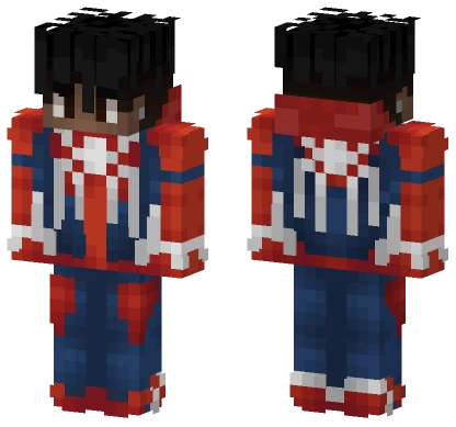 Miles Morales Spider-Man Minecraft skin