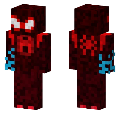 Miles Morales Spiderman Minecraft skin