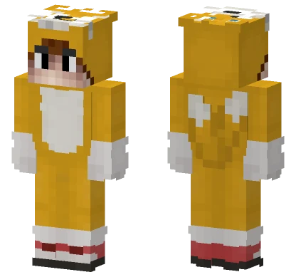 Miles Tails Prower Minecraft skin