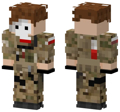 Military Camouflage Outfit Minecraft skin