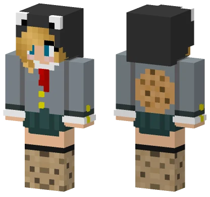 Milkacz Cookie Outfit Minecraft skin