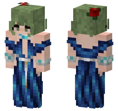 Milkiss Fina Minecraft skin