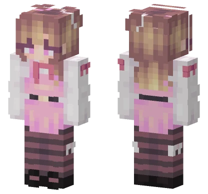 Milkshake Girl Minecraft skin