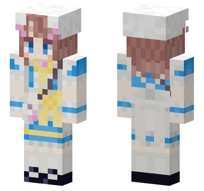 Milky Blue Outfit Minecraft skin