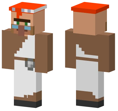 Minecraft Villager Librarian Minecraft skin