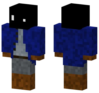 Miner's Blue Overalls Minecraft skin