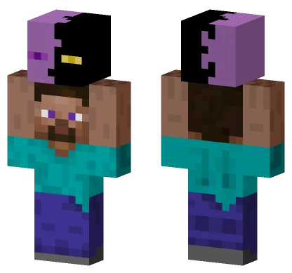 Mini Steve With My Head Minecraft skin