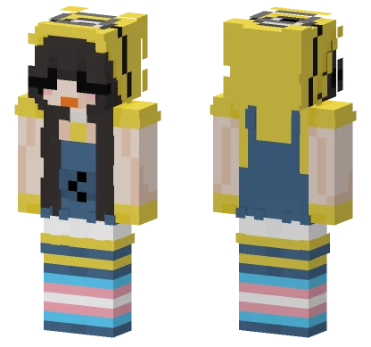 Minion Girl Trans Minecraft skin