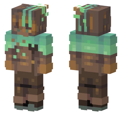 Mint Chocolate Ice Cream Boy Minecraft skin