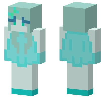 Mint Ice Block Minecraft skin