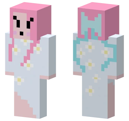 Mint Lemon Minecraft skin