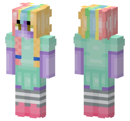 Mint Sugarstar Minecraft skin