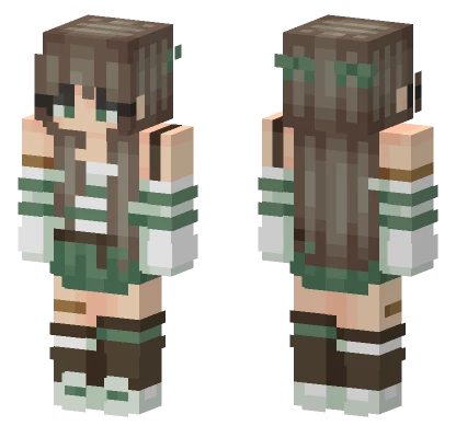 Mint Viennetta RCE Minecraft skin