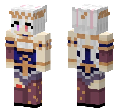 Mioshi Bunny Girl Minecraft skin