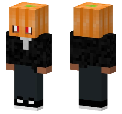 Miss Pumpkin Skin Minecraft skin