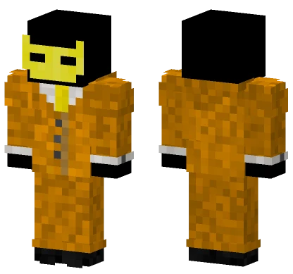 Mister With A Skull Mask Minecraft skin