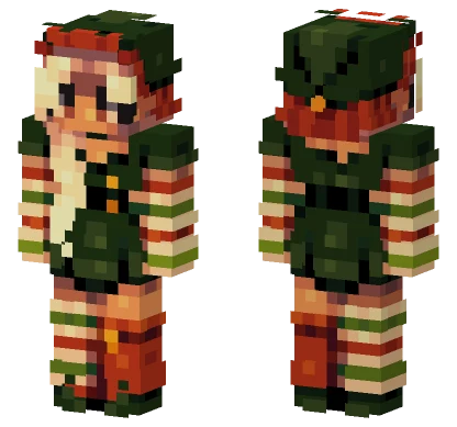 Mistletoe RCE Minecraft skin