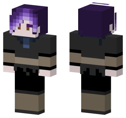 Misty Dusk Traveler Minecraft skin