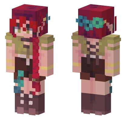 Misty Eyes Collab Minecraft skin