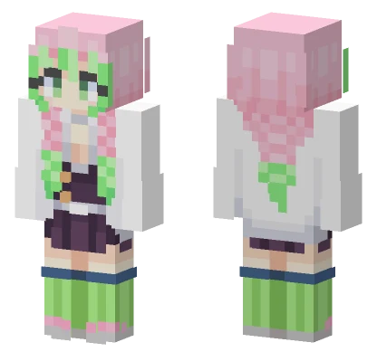 Mitsuri Kanroji Minecraft skin