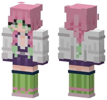 Mitsuri Kanroji Minecraft skin