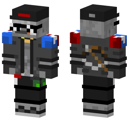 MLG Skeleton Minecraft skin