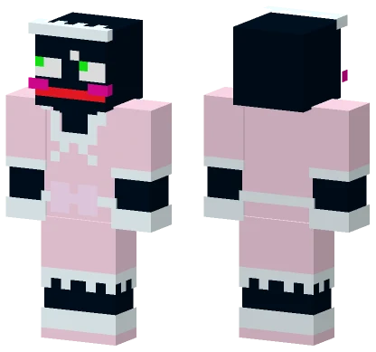 Mob in Maid Dress Minecraft skin