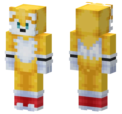 Modern Tails Minecraft skin