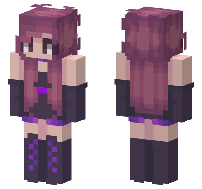 Modern Witch FTS Minecraft skin