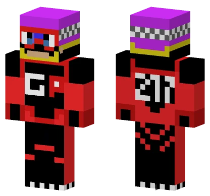 Moj Kask Minecraft skin