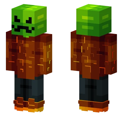 Molten Madness Minecraft skin