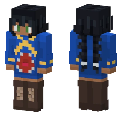 Momi Hoodless Final Minecraft skin