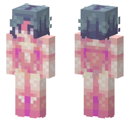 Momo Yaoyorozu Minecraft skin