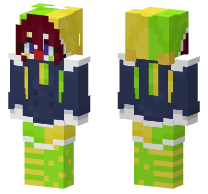 Monella A Regect Stylized Minecraft skin